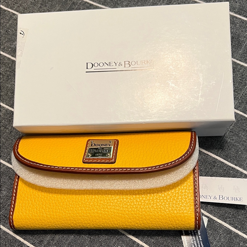 Dooney & Bourke Vibrant Yellow Wallet